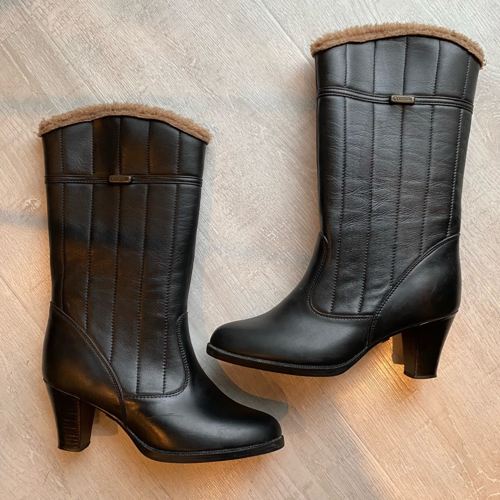 Vintage Cougar winter boots